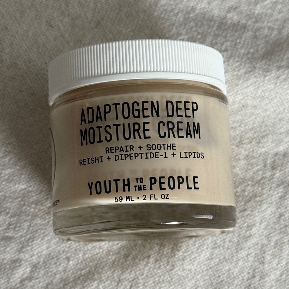 New Youth To The People Adaptogen Deep Cream Moisturizer